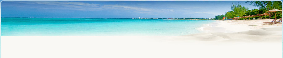 La spiaggia bianca del Beaches resort di Turks e Caicos